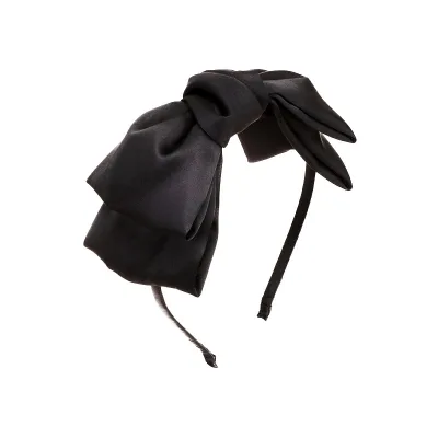 2025 Winter Collection Japanese and Korean Style Hairpin European and American Wholesale Satin Headbands