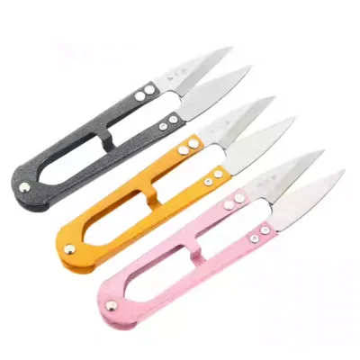China Traditional Brand High-Carbon Steel Thread Clipper for Cutting Thread and Cloth 107mm*22mm Yarn Shears TB-448