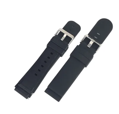 Custom Made Silicone Rubber Watch Band Strap in Multiple Colors Moulded Processing Service