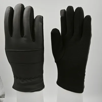 Lightweight Cotton Gloves for Outdoor Sports Elastic Windproof Winter Touch Screen Gloves for Motorcycling & Hiking