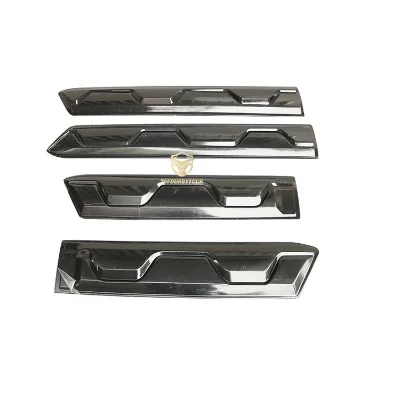 4X4 Pickup Truck Car Body Kit Conversion Kit Door Cladding Body Guard Plate with Protect Film for Ranger 2012 2017 2020 T6 T7 T8