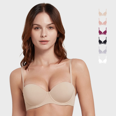 Seamless Bras for Woman Wireless Underwear Plus Size Immovable Padded Bralette Underwire Front Button One Piece Brassiere