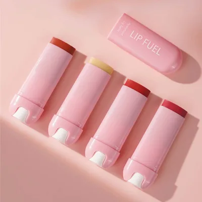 Oem Vegan Soft Moisturizing Treatment Lip Balm Private Label Custom Logo Natural 4 Colors Female Chapstick