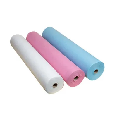 Pink Spa Bed Covers Breathable Natural Non-woven Disposable Massage Table Sheets Disposable bed sheet