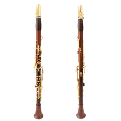 High End G Clarinet 18 Keys Rosewood Body Clarinet G Turkish Gold Plated Keys German System Clarinet