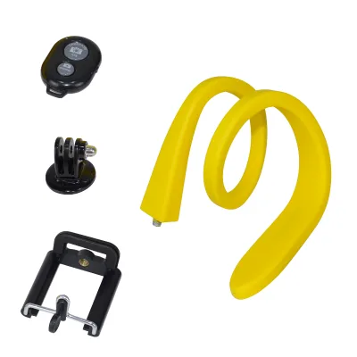 Flexible Silicone Snake Mount Phone Holder for GoPro Insta360 DJI Osmo Action Cameras Versatile Clamp Bicycle Handlebar Hiking