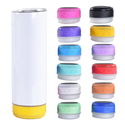 20oz Stainless Steel Music Straight Speaker with Detachable for Valentine's,Father's Day,Mother's Day,Birthday Gift