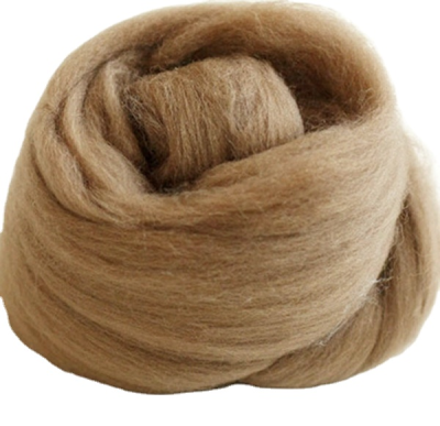 22.5mic Merino Sheep Wool for Hand Felt Making and Craft, Dyed Various Color