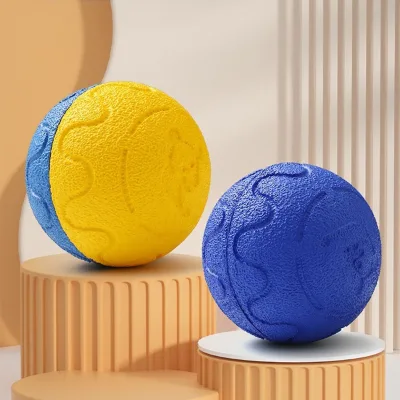 Electric Dog Ball Toy Eco-Friendly EVA Interactive Rolling Ball Bite-resistant Pet Ball Toy