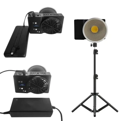Studio 100W Mini Type High Quality High Power LED Light Bi Color Photographic Lighting for Photography Studio