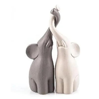 polyresin tier figure Loving Elephants Set of 2, Height 25.5 CM