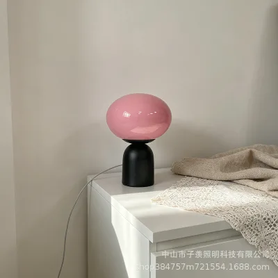Living Room Mushroom-shaped LED Eco-Friendly Decorative Table Lamp Modern Minimalist Night Light