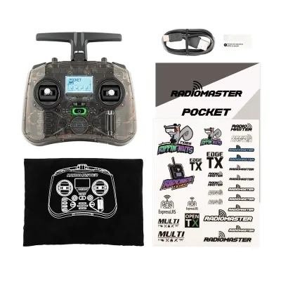 Radiomaster Pocket ELRS Multi-Protocol FPV Transmitter Open Source EDGE TX for RC Drones Airplanes Quadcopter