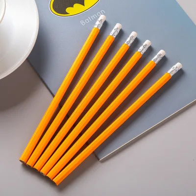 Hot Custom Logo HB Wooden Cheap Stationery Graphite Triangle Pencil for Student School Office Use Standard Pencils