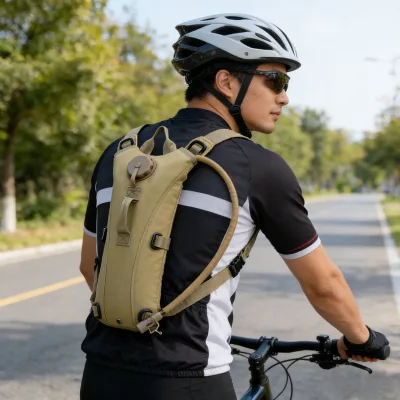 ADVANCE Factory Wholesale Outdoor Lightweight 3L Inner Liner Hiking Water Bag Zipper Closure Breathable Cycling Bag