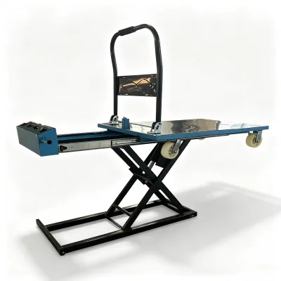 Portable Truck-mounted Electric LiftingTrolley Scissor Hydraulic Lift Platform for Logistics Delivery Van Loading Unloading Work