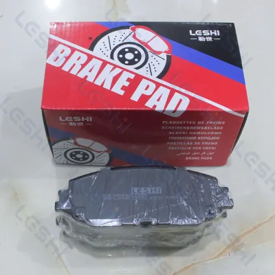 LESHI LS1161 D2076 Front China Factory Manufacture Auto Spare Parts Car Front Ceramic Brake Pads for Toyota Camry 2018