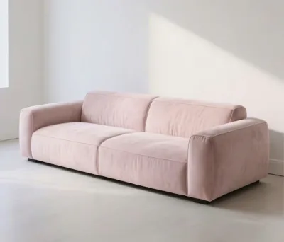 Pink Sofa Cover Dustproof Sofa Cover Stretch Couch Cover 2 Seat Couch Cover Home Slipcover for 3 Seat Couch- Living Room Decor