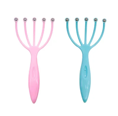 Portable Pilates Accessories Scalp Massage Claw Stress Relaxation Head Massager to Promote Blood Circulation