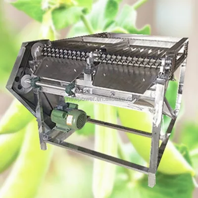 Commercial Automatic Stainless Steel Green Hulling Bean Peeling Green Pea Sheller Machine