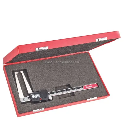 Starrett EC799AR-6-150 Round Depth Rod Stainless Steel 0.01mm Digital Caliper for Blind Hole Measurement
