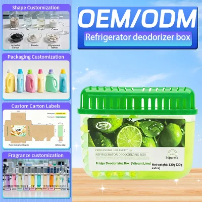 Activated Carbon Solid Eco-Friendly Disposable Deodorant Fridge Freezer Odor Eliminator Home Air Freshener 15%-30% Active