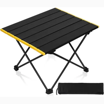 Outdoor Aluminum Alloy Folding Table: Ultra - Light, Portable, Ideal for Picnics, Road Trips, Outdoor Barbecues and Camping