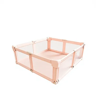Foldable Fabric Custom Folding Children's Playpen No Installation Required Simple Indoor Floor-Standing Home Baby Playpen