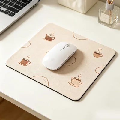 No Lift Wholesale Mousepad Durable Custom PVC Mousepad Computer Mat for Pipeline Station