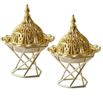 Wholesale Offer Middle East Arabian Censer Antique Style Gold Metal Censer