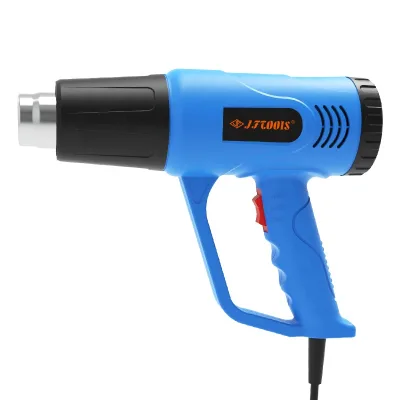 Portable Electric 220V 2000W Hot Air Gun Digital Temperature Display Cool/Hot Air for Shrink Packaging DIY Grade Handheld Use
