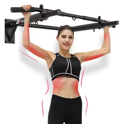Indoor Gym Ceiling Exercise Horizontal Fitness Equipment Home Use Pull-up Chin-up Bar Wall Mounted Hanging on the Wall