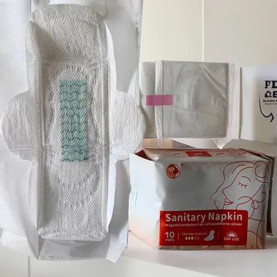 Disposable High-Absorbency Cotton Sanitary Napkin Pads Panty Liner Towel Winged Super Absorbent Menstrual Pads