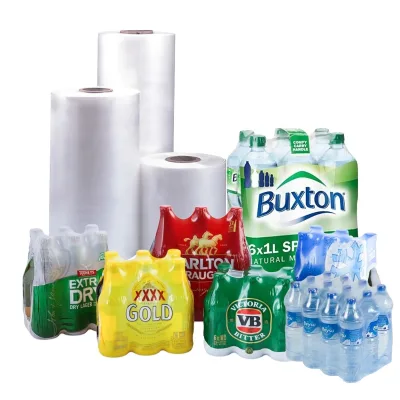Custom Printed Shrinkable Film Customized Printing Heat Shrink Film for Beverage Bottles, Open Spring Water Heat Shrink Film