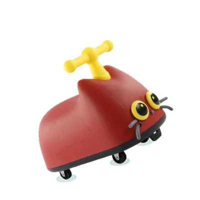 ODM Children's Four-Wheel Round Corner Kid Swing Car with Cartoon Design Twisted and Twisted Pedal-Free Balance Car