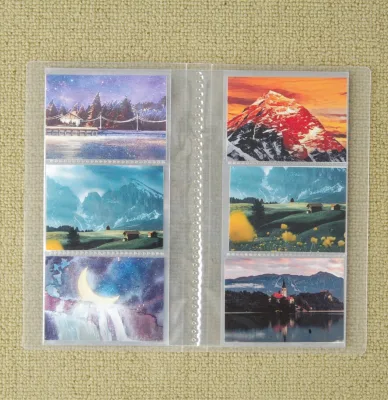 Compact 3 Inch PP Acid-Free Photo Album with 3-Grid Design Ideal for Storing 2R Baby and Family Photos