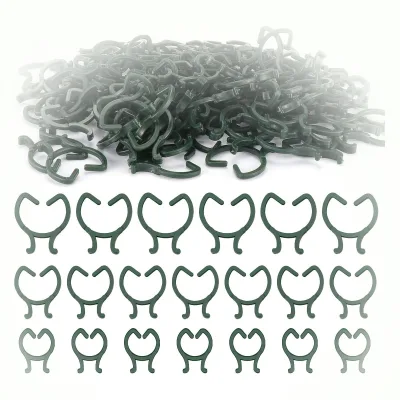 Garden Plant Clips Plant Support Clips Tomato Flower Vine Clips for Supporting Stems
