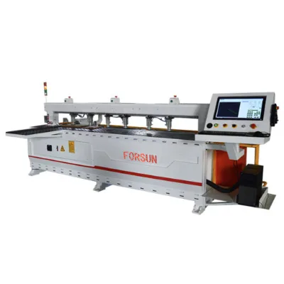 13% Discount Hot Sale Portable 40mm Max Dowel Insertion Depth Bore and Multiple Drilling Machine Wood Cabinet Panel Furniture