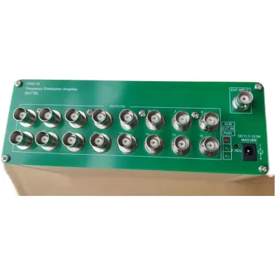 1 minute 16 channel clock distributor distribution amplifier sine wave square wave 3.3/5vpp/13dbm/bnc, SMA