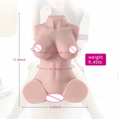 Oversea Warehouse Torso Real New Half Body Adult Male Sex Dolls Lifelike Vagina Big Ass Pussy Stroker Sex Toys for Men