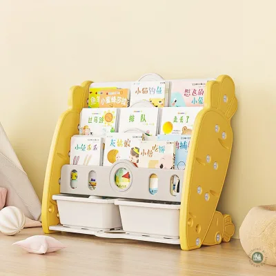Supplier Cheap Hdpe Small Crafts Organizer Drawer Plastic Parts Storage Cabinet Baby Bookshelf