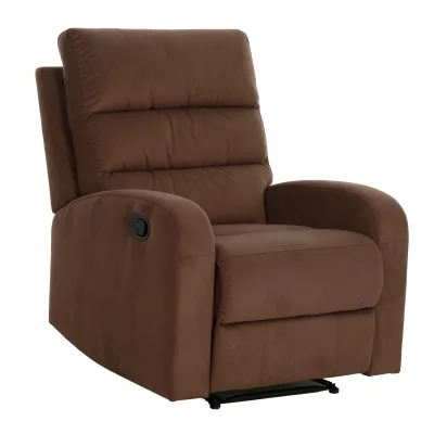 SX-81407H Manual Microfiber Recliner Comfortable Home Seating with Microfiber Fabric
