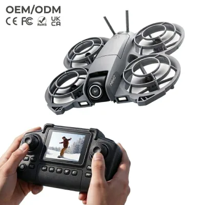New Arrival P36 Mini RC Drone with Screen Controller 480P Camera Battery Outdoor FPV Drone for Gift