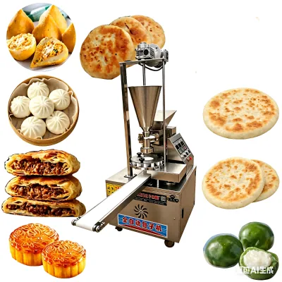 High Capacity Automatic Motor Mooncake Kubba Coxinha Making Machine with High Productivity Food Grade Stainless Steel