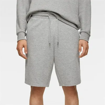 Wholesale Custom Logo High Quality 100% Cotton Plus Size Men's Formal Drawstring Hot Shorts Blank Shorts