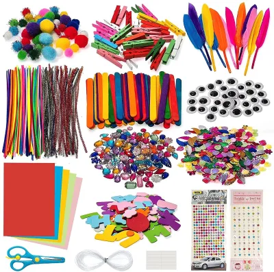 Wholesale Kids DIY Craft Kits with Pipe Cleaners School Arts and Crafts Supplies Toy