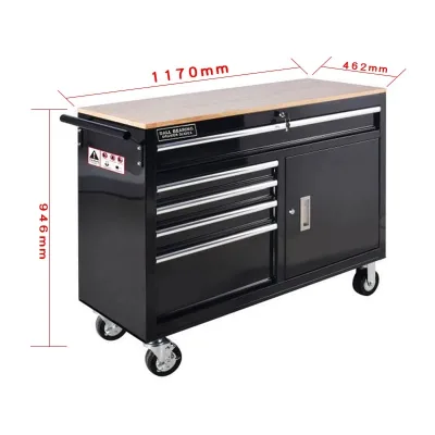 Quality Assurance Detachable Multifunction Steel Hand Tool Trolley Professional Automotive Metal Workbenches Storage OEM