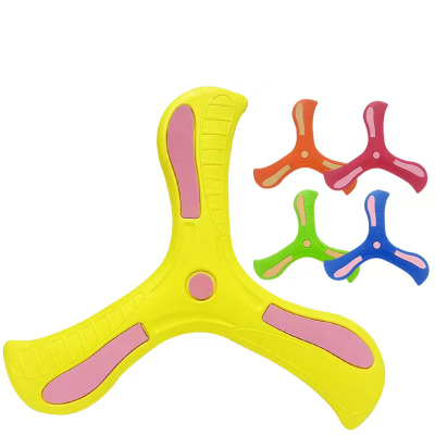 2023 New Outdoor Sports Toy 24CM EVA Children Three-leaf Boomerang