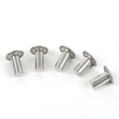 China Factory Hot Sale Hardware Products High Quality Solid Steel Rivet and Flat Head Rivet