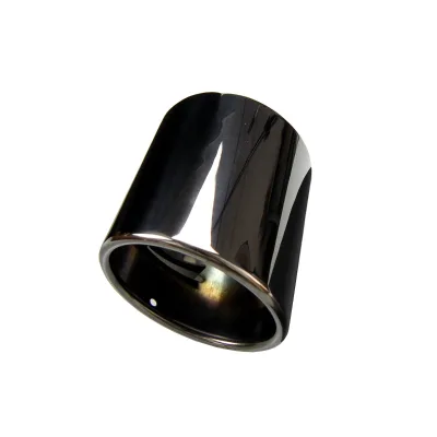 Black Chrome 304 Stainless steel Muffler Tip EXHAUST EXTENSION TIP suitable for Mitsubishi Pajero Sport QE 2016-2017 MZ330941